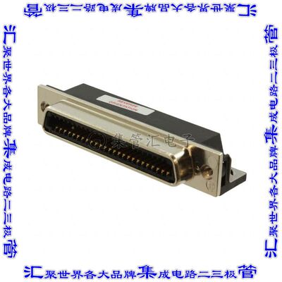 5553813-4 接插件连接器CONN RCPT 50POS R/A SOLDER