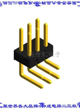 PHED-RS006G1ABOGA-C006 针座连接器6POS接头2排2.54mm公形插针通