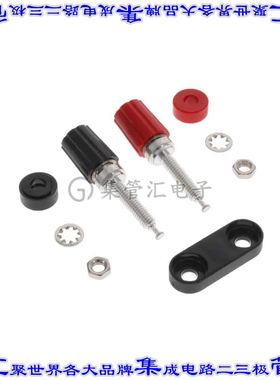 4243-0 接插件连接器CONN BIND POST DL KNURL BLK/RED