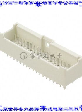 62403621622 针座连接器36POS接头2排2mm公形插针通孔直针锡