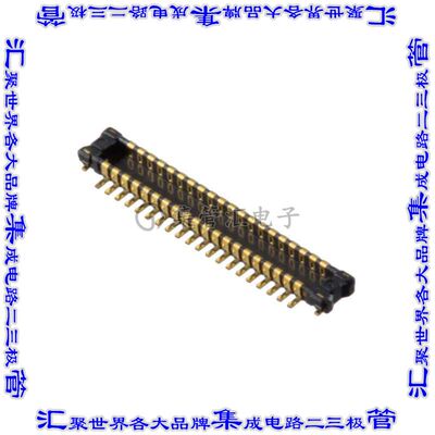 AXE640124A 板对板连接器40POS接头外罩触点2排0.4mm表贴SMD镀金