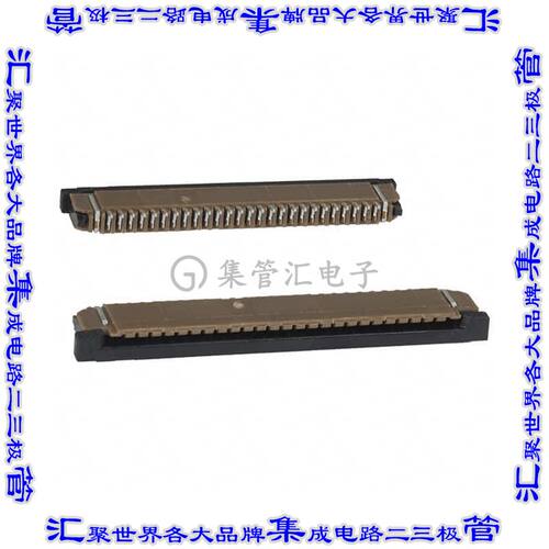 SFW26R-2STE1LF 连接器26POS FFC/FPC 1mm触点顶部表面贴装直角