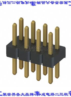M22-2020405 针座连接器8POS可切割2排2mm公形插针通孔直针镀金