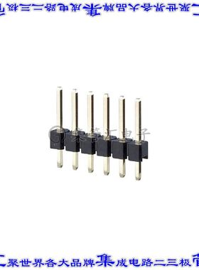 PR20208VBNN 针座连接器8POS接头2.54mm公形插针通孔直针镀金