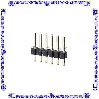 PR20208VBNN 针座连接器8POS接头2.54mm公形插针通孔直针镀金