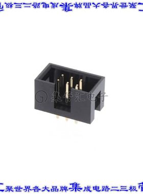 SBH11-NBPC-D03-ST-BK 针座连接器6POS接头2排2.54mm公形插针通孔