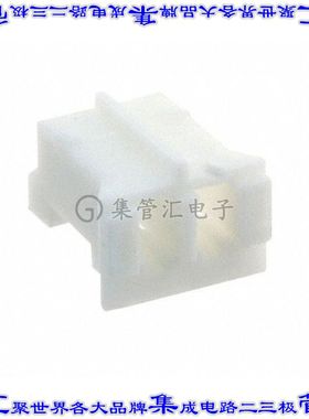 SWH201-NULN-S02-UU-WH 矩形连接器外壳2POS插座2mm母形插口白色