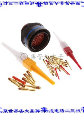 M8372376W2025N 圆形连接器25(电源)插头公引脚压接自由悬挂