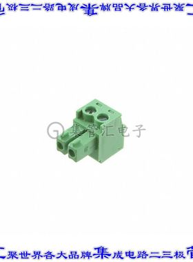 EBKA-02-B 端子块连接器2POS插头母插口3.81mm绿色自由悬挂