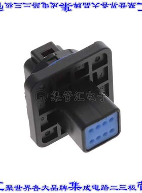 08TP-JWPF-VKLE-D 矩形连接器外壳8POS 2mm公形引脚面板安装