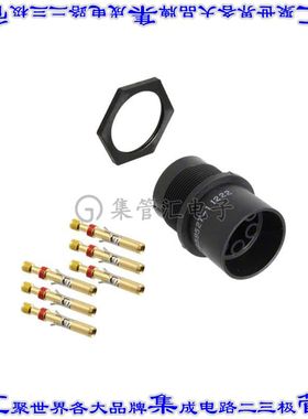 859527-1 接插件连接器CONN LGH RCPT 6POS CIRC PNL MNT