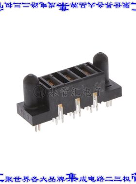 6450543-6 背板连接器3POS插座母插口通孔
