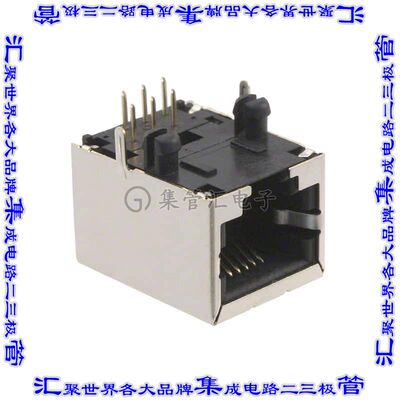 FRJAE666 接插件连接器CONN MOD JACK 6P6C R/A SHIELDED