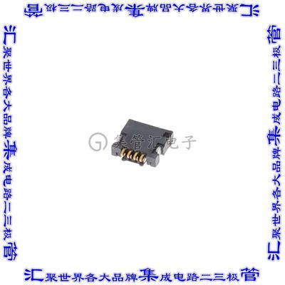 59453-041110ECHLF 连接器4POS FFC/FPC 0.5mm触点底部表面贴装直