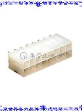 444721654 0444721654针座连接器16POS接头2排4.2mm公形插针通孔