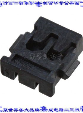 781720002 0781720002矩形连接器外壳2POS插座1.2mm母形插口黑色