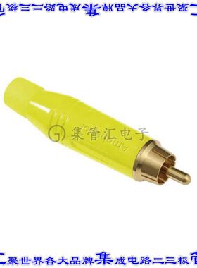 ACPR-YEL 接插件连接器CONN PLUG RCA YELLOW