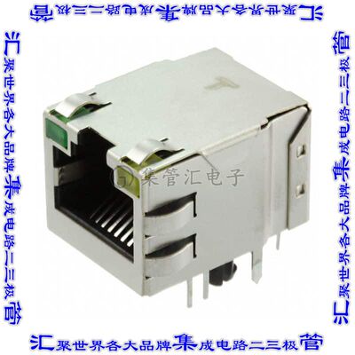 5-6605761-1 接插件连接器CONN JACK 1PORT 100 BASE-T