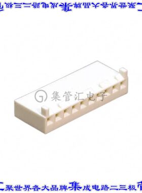 9508103 0009508103矩形连接器外壳10POS插座3.96mm天然色自由悬