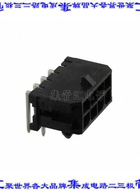 430450802 0430450802针座连接器8POS接头2排3mm公形插针通孔直角