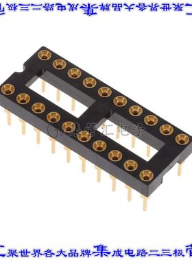 ICA-320-SGG 连接器IC插座DIP 7.62mm插口20(2 x 10)位置镀金通孔