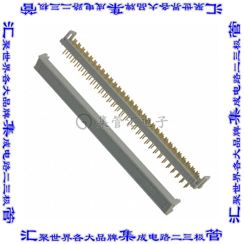 7860-0000PR 连接器60POS带状电缆DIP针座2排1.27mm通孔IDC灰色