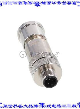 CNM12-S5SB0-BP9 圆形连接器5POS插座公形引脚螺钉镀金自由悬挂