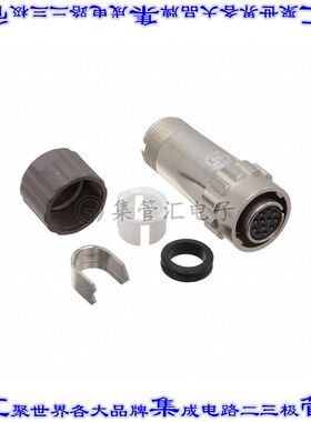 LF10WBPD-12S(31) 圆形连接器12POS插头母插口焊杯镀金自由悬挂