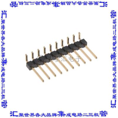 10129379-910004BLF 针座连接器10POS可切割2.54mm公形插针通孔直