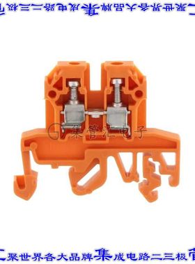 1030.3 端子块连接器2POS馈通式5.0mm橙色14-22AWG