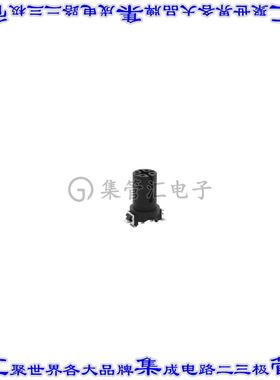 224064-E 圆形连接器5POS插件母插口焊接孔眼镀金表面贴装