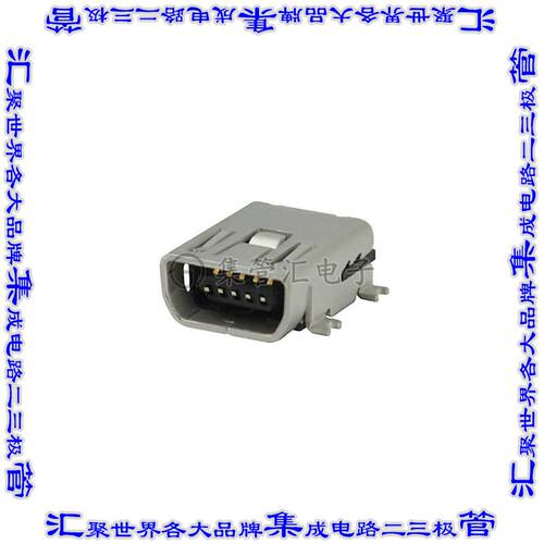 UJ2-MABH-1-SMT-TR 连接器USB-miniAB插座5POS USB 2.0表面贴装直