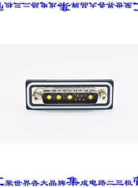 CDFV9W4113L411 连接器9(5+4电源)插头公引脚2排D-Sub组合式面板