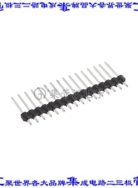 MDF7-16P-2.54DSA(95) 针座连接器16POS接头2.54mm公形插针通孔直