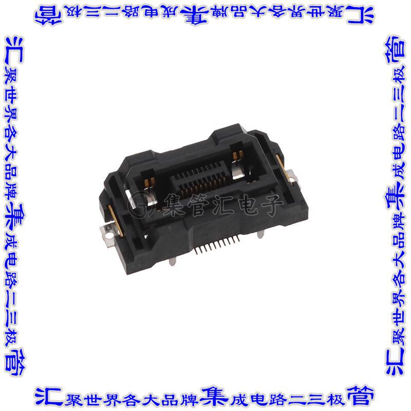 FX23L-20S-0.5SV 板对板连接器24(20+4电源)插座中央带触点2排0.5