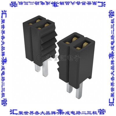 SLM-105-01-L-S 针座连接器5POS插座1.27mm叉状通孔直针镀金