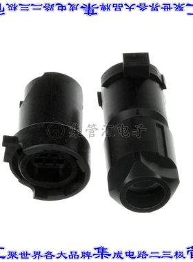 JN1HS10PL2 圆形连接器10POS插座外壳用于公插针黑色自由悬挂底壳