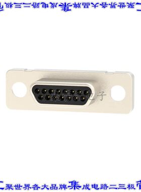 580-M15-113L002 连接器15POS插头公引脚2排D-TYPE型面板安装通孔