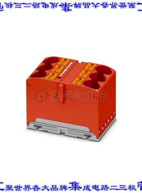 1082389 接线板专用连接器6POS中等36.0mm红色