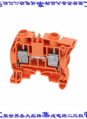 1SNK510030R0000 端子块连接器2POS馈通式10.0mm橙色4-24AWG