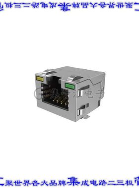 RJE3B18814A1 接插件连接器8P8C, RA, CAT6, SMT, SHIELD WITH