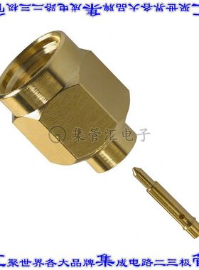 132102 同轴连接器SMA插头公引脚焊接50欧姆自由悬挂