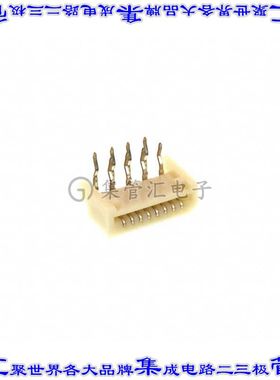 528070810 0528070810连接器8POS FFC/FPC 1mm触点顶部通孔直角