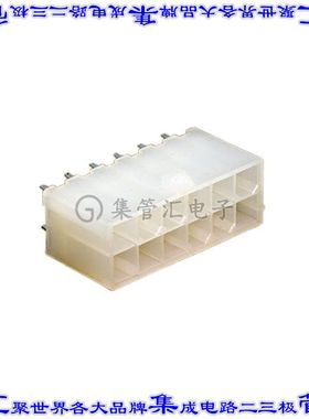 39288120 0039288120针座连接器12POS接头2排4.2mm公形插针通孔直