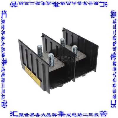 16593-2 接插件连接器POWER STUD BLOCK 2POS 600A 600V