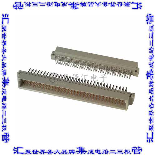 5650947-5 接插件连接器CONN DIN PLUG 96POS PCB RA GOLD