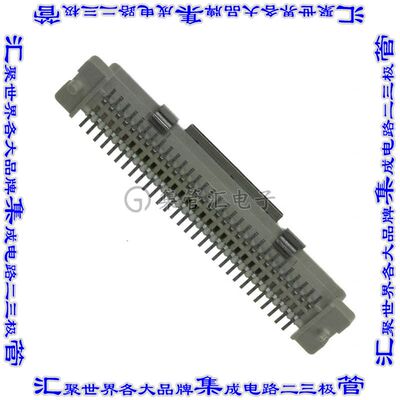 61082-061402LF 板对板连接器60POS插座外罩触点2排0.8mm表贴SMD