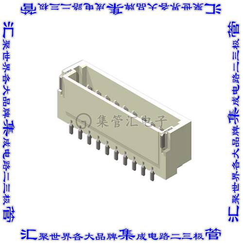 CI1107M1HR0-NH 针座连接器7POS接头1mm公形插针表贴SMD锡