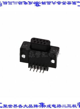 5747459-3 连接器9POS插座母插口2排D-Sub通孔直角