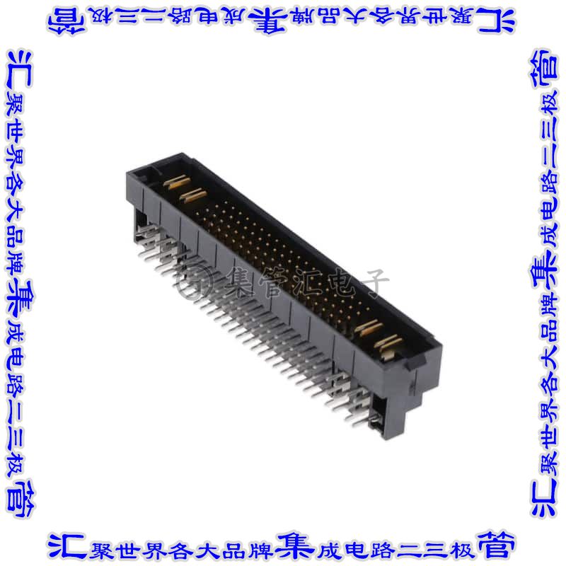 MPTC-02-80-02-01-01-L-RA-LC 针座连接器84(80+4电源)接头4排公